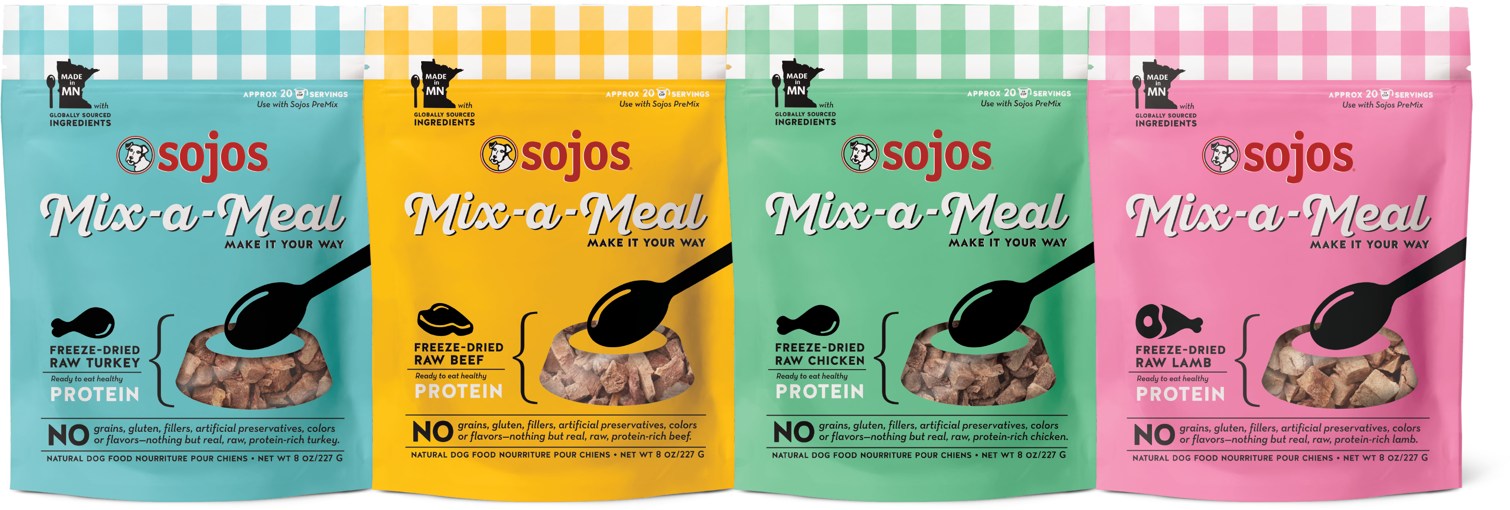 Sojos dehydrated dog store food